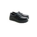 smooth cow leather office work safety shoes